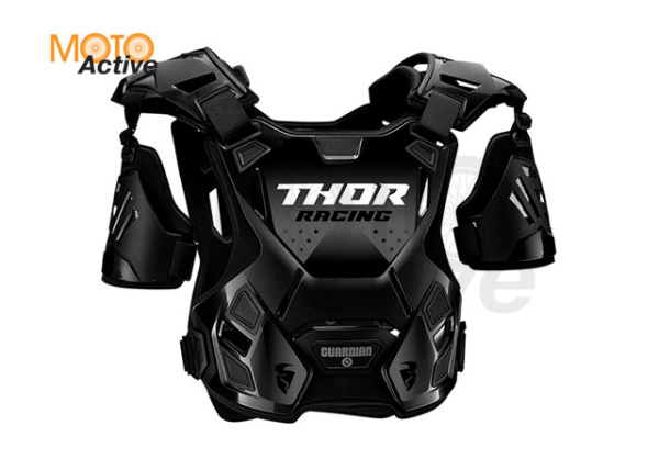 Детская защита тела Thor Guardian S20Y черно-серебристая